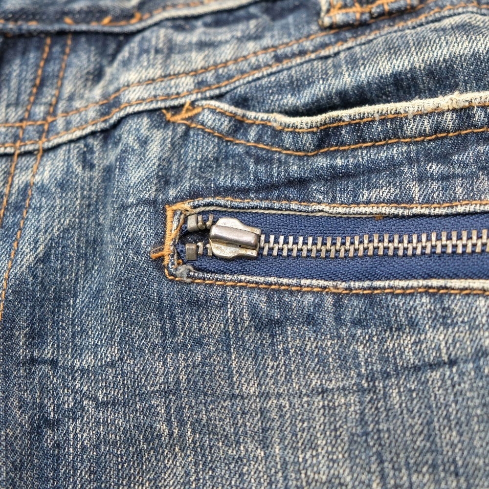 Semantic design distressed mutipocket heavy weigh… - image 5